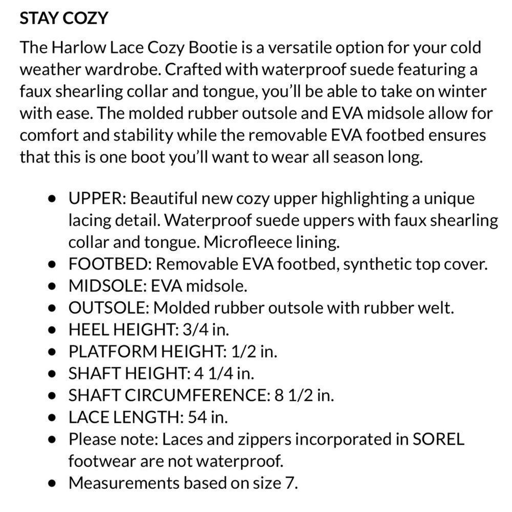 Sorel Harlow Cozy Bootie - Picture 10 of 10